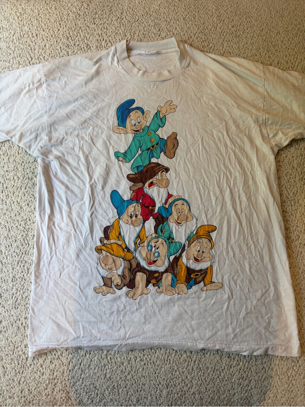 Vintage Disney Snow White & Seven Dwarfs single stitch t shirt